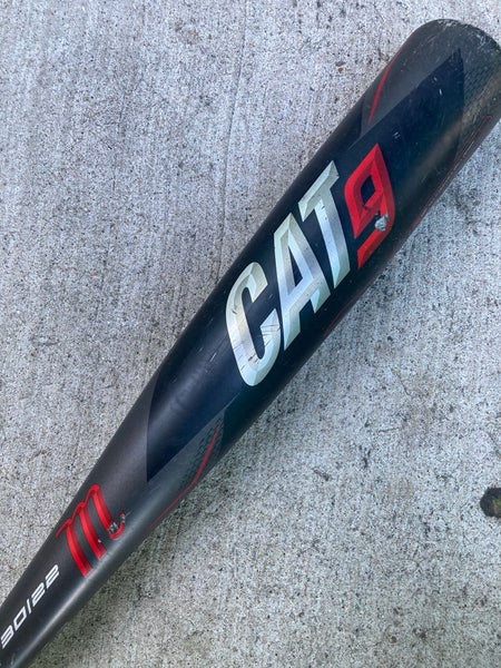 Used Kid Pitch (9YO-13YO) Marucci CAT9 Bat USSSA Certified (-8) Alloy 22 oz 30"