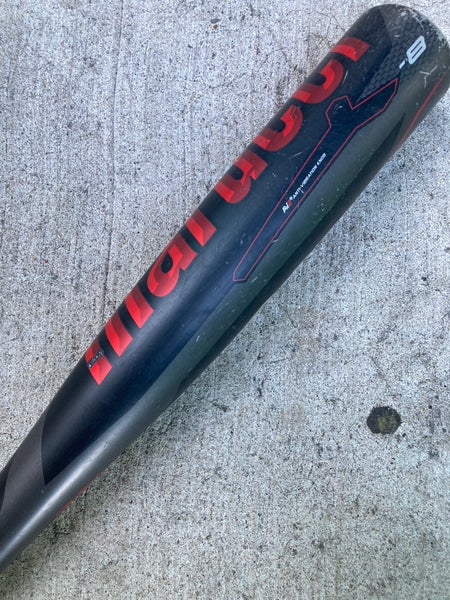 Used Kid Pitch (9YO-13YO) Marucci CAT9 Bat USSSA Certified (-8) Alloy 22 oz 30"