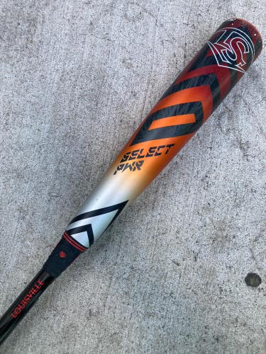 Used Kid Pitch (9YO-13YO) 2023 Louisville Slugger Select PWR Bat USABat Certified (-10) Hybrid 21 oz