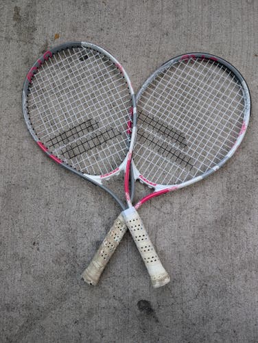 Used Girl's Babolat B'Fly Tennis Racquet (23" - 2 Pack)