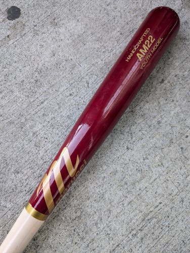 Used Kid Pitch (9YO-13YO) Marucci AM22 Bat Wood 30"