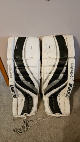 Used 35" Bauer Reflex Goalie Leg Pads