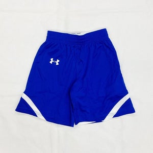 Under Armour Kids Stock Reversible Lacrosse Short Boys' S L Royal White 1345749