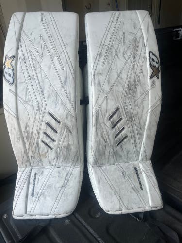 Used  Brian's  Optik X2 Goalie Leg Pads