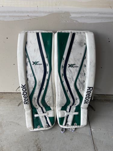34+1 Reebok XLT 28SR Goalie pads, glove, and blocker