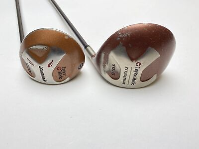 Taylormade 1994 Burner 1 & FW Driver Set 10.5* Bubble R-80 Plus Regular RH