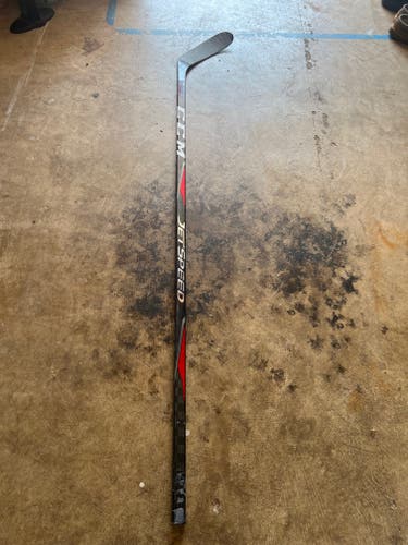 Used Senior CCM JetSpeed Right Handed Hockey Stick P28 Pro Stock