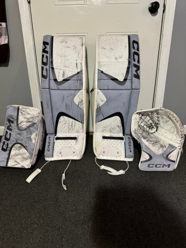 Used  CCM Regular Eflex 6 Goalie Full Set