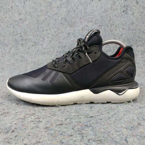 Adidas Tubular Runner Mens 7 Shoes Sneakers Black White B25539 Lace Up Athletic