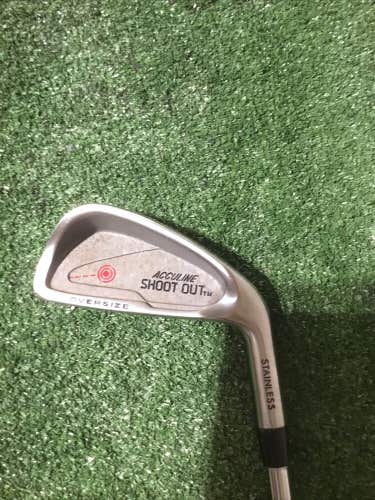 Acculine Shoot Out Oversize 1 Driving Iron Mid-Firm Pro Action Steel Shaft