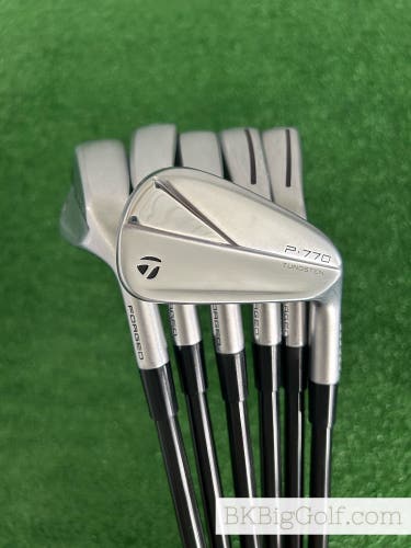 Taylormade P770 ‘23 Forged Iron Set 5-P / Diamana 95 Stiff Graphite