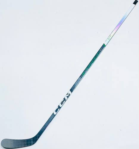 New Custom Green CCM Jetspeed FT6 Pro Hockey Stick-RH-85 Flex-P90-Grip