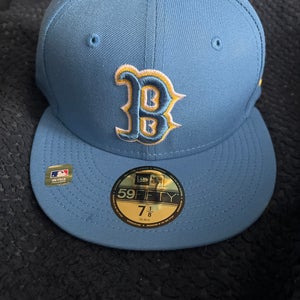 NEW ERA BOSTON RED SOX MENS MLB21 CITY CNCT OFF 5950 BOSRED OTC FITTED HAT