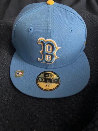 NEW ERA BOSTON RED SOX MENS MLB21 CITY CNCT OFF 5950 BOSRED OTC FITTED HAT