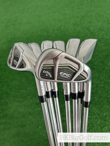 Callaway Epic Star Iron Set 5-A / NS Pro Zelos Stiff +1/2”