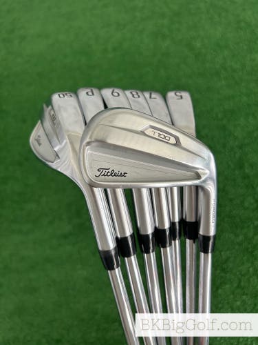 Titleist T100 ‘21 Forged Iron Set 5-50 / NS Pro Modus Tour 115 Stiff