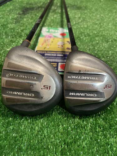 Orlimar Trimetal 3-5 Woods Set Stiff Graphite Shafts