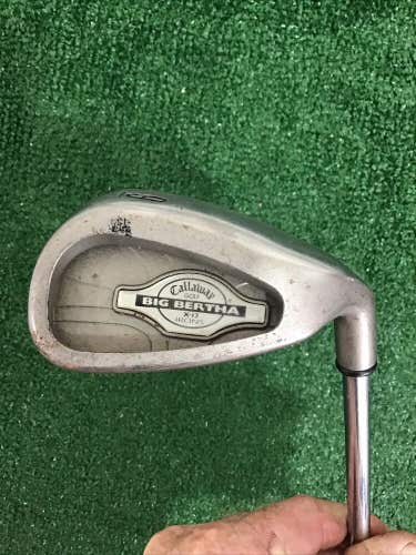 Callaway Big Bertha X-12 Single 9 Iron With ‘Memphis 10’ Steel Shaft