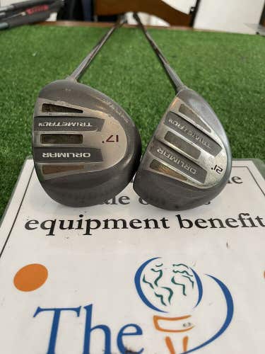 Orlimar Tri-Metal Woods Set 17*, 21* With Regular Graphite Shafts