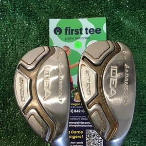 Adams Idea a7OS Ladies 5-6 Hybrid Set Graphite Shafts