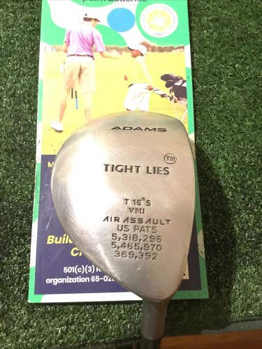 Adams Tight Lies VMI Air Assault 16* 3 Wood Graphite Shaft