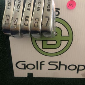 Hogan Edge Forged Iron Set 3-4-5-6-7 Regular Steel Shafts