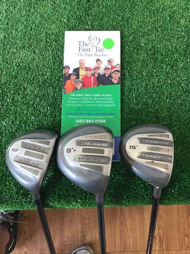 Orlimar Trimetal Driver 3-5 Woods Set Graphite Shafts