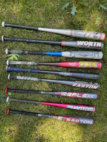 BESR, BBCOR, and little league bats BUNDLE