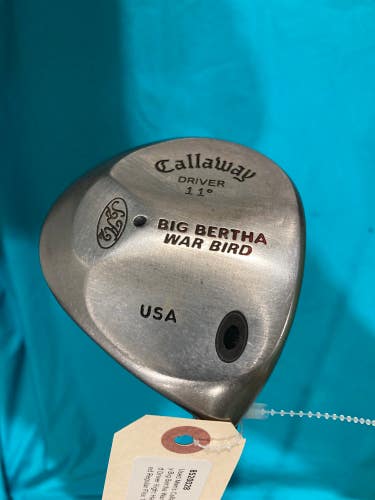 Used Men's Callaway Big Bertha War Bird Driver Right Handed Regular Flex 11 Loft