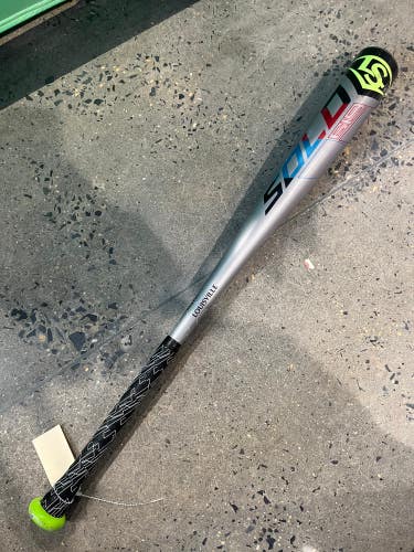 Used Kid Pitch (9YO-13YO) 2019 Louisville Slugger Solo 619 Bat USABat Certified (-11) Alloy 19 oz 30