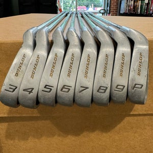 Used Men's Dunlop Iron Set Right Handed Steel Shaft