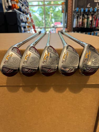 Used Men's Cleveland Hi-Bore Hybrid Iron Set 1i-5i