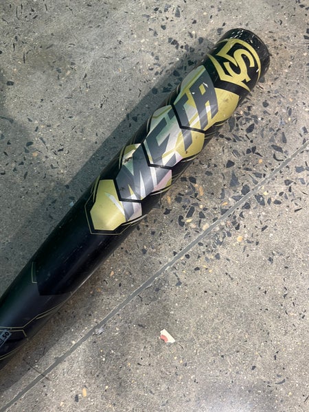 Used 2021 Louisville Slugger Meta Bat BBCOR Certified (-3) Hybrid 30 oz 33"