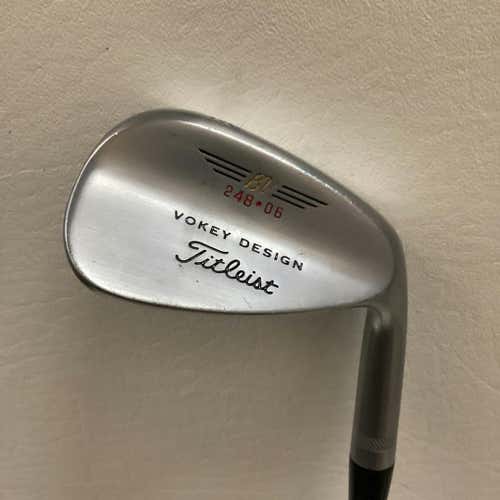 Used Titleist 248-06 Vokey Design 48 Degree Regular Flex Steel Shaft Wedges