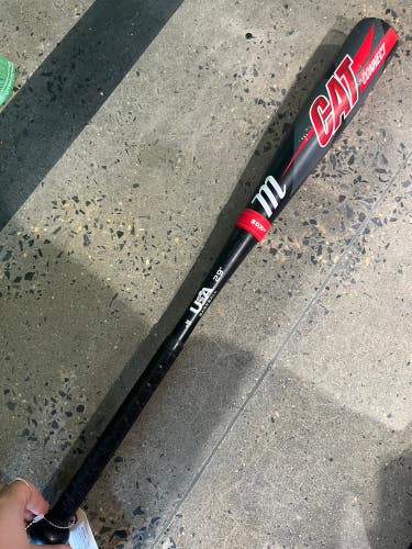 Used Kid Pitch (9YO-13YO) Marucci CAT Connect Bat USABat Certified (-11) Alloy 18 oz 29"