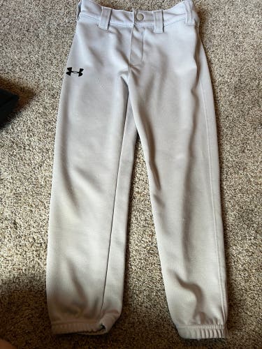 Gray Used  Under Armour Game Pants