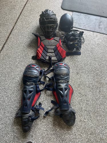 Used Mizuno Samurai Catcher's Set