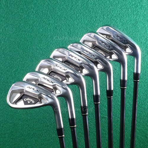 Callaway Apex 2021 Forged 4-PW Iron Set UST Recoil Dart F4 75 Graphite Stiff