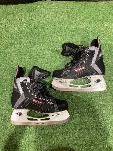 Used Senior Easton Synergy 50 Hockey Skates Regular Width 8