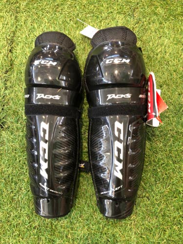 New Junior CCM Tacks 9550 Shin Pads 11"