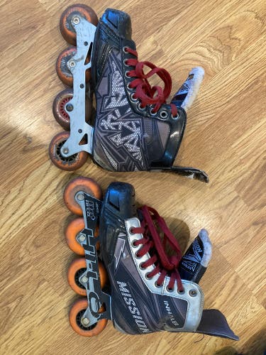Mission Inhaler jr5 hockey in-line skates
