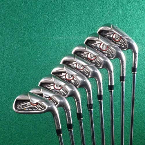 TaylorMade Burner 2.0 High Polish 4-AW Iron Set Burner 2.0 85 Steel Regular