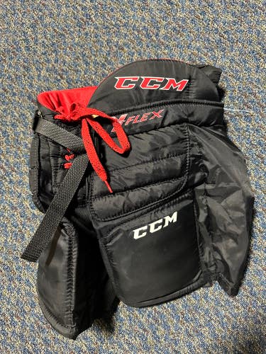 Used Youth Small CCM YFLEX Hockey Goalie Pants