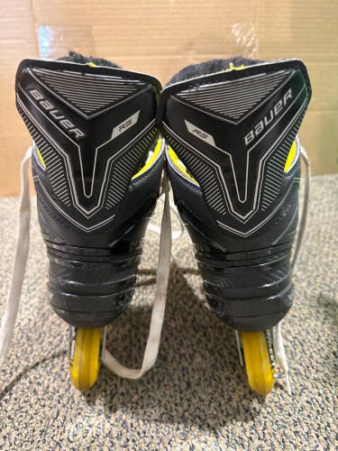 Used Junior Bauer RS Inline Skates Regular Width Size 4