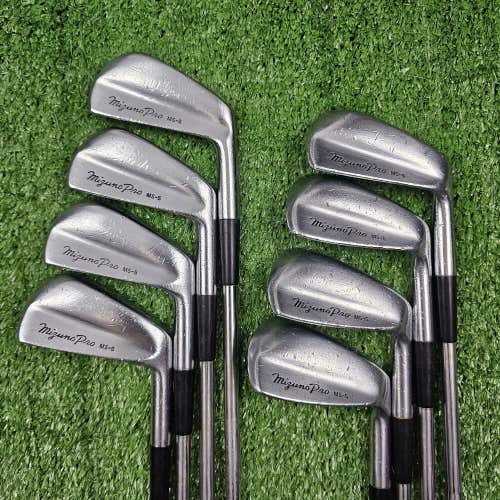 Mizuno Pro MS-5 Vtg Blade Iron Set 3-PW Dynaflex 3300 Stiff Steel RH Standard