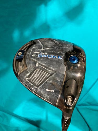 Used Callaway Paradym AI Smoke Max Driver 10.5 Loft ~ Mitsubishi Chemical AV Series 55 Flex Shaft