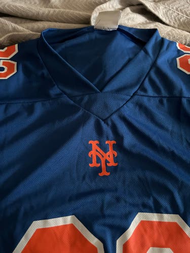 New York Mets 2023 Football Jersey Size  L Like New