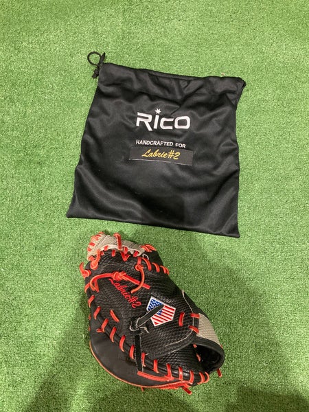 Black Used Other Left Hand Throw Catcher's Baseball Glove 33"