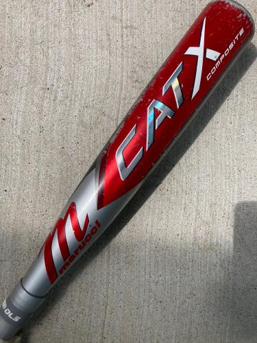 Used Kid Pitch (9YO-13YO) Marucci CAT X Composite Bat USSSA Certified (-8) 22 oz 30"