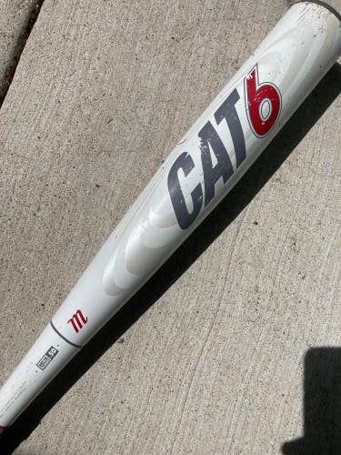 Used Marucci CAT6 Bat BBCOR Certified (-3) Alloy 29 oz 32"